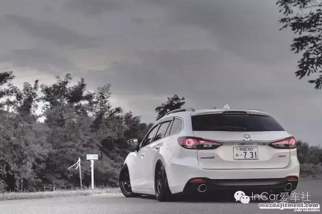 马自达6wagon改装案例,马自达62.3轿跑改装