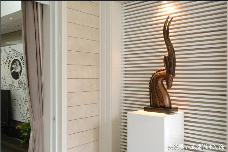 成都尚座装饰——这样的电视墙背景绝对超前卫