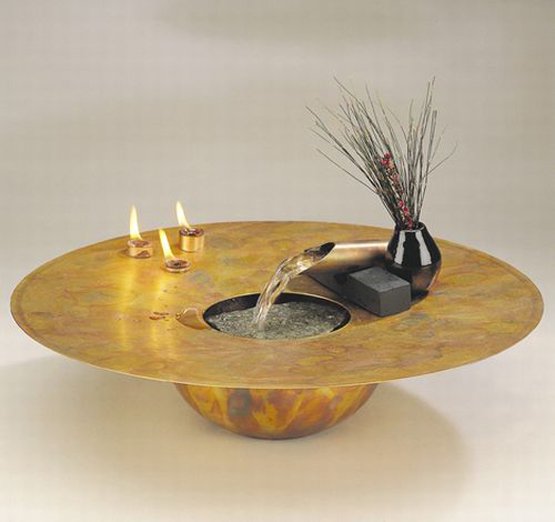 中国风水学：流动的水象征健康和财富，那赶快买个台式喷泉回家吧