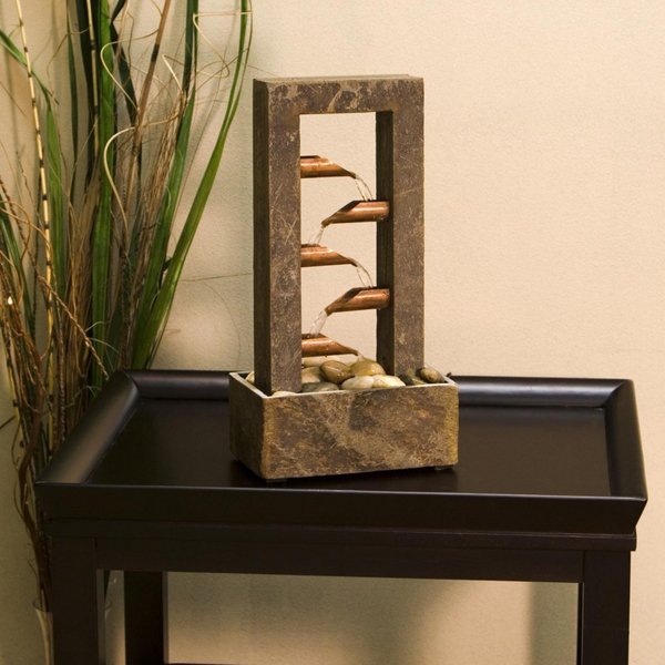 中国风水学：流动的水象征健康和财富，那赶快买个台式喷泉回家吧