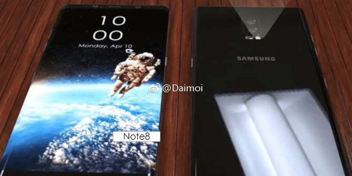 三星note8有广角吗,三星note8有全面屏手势吗