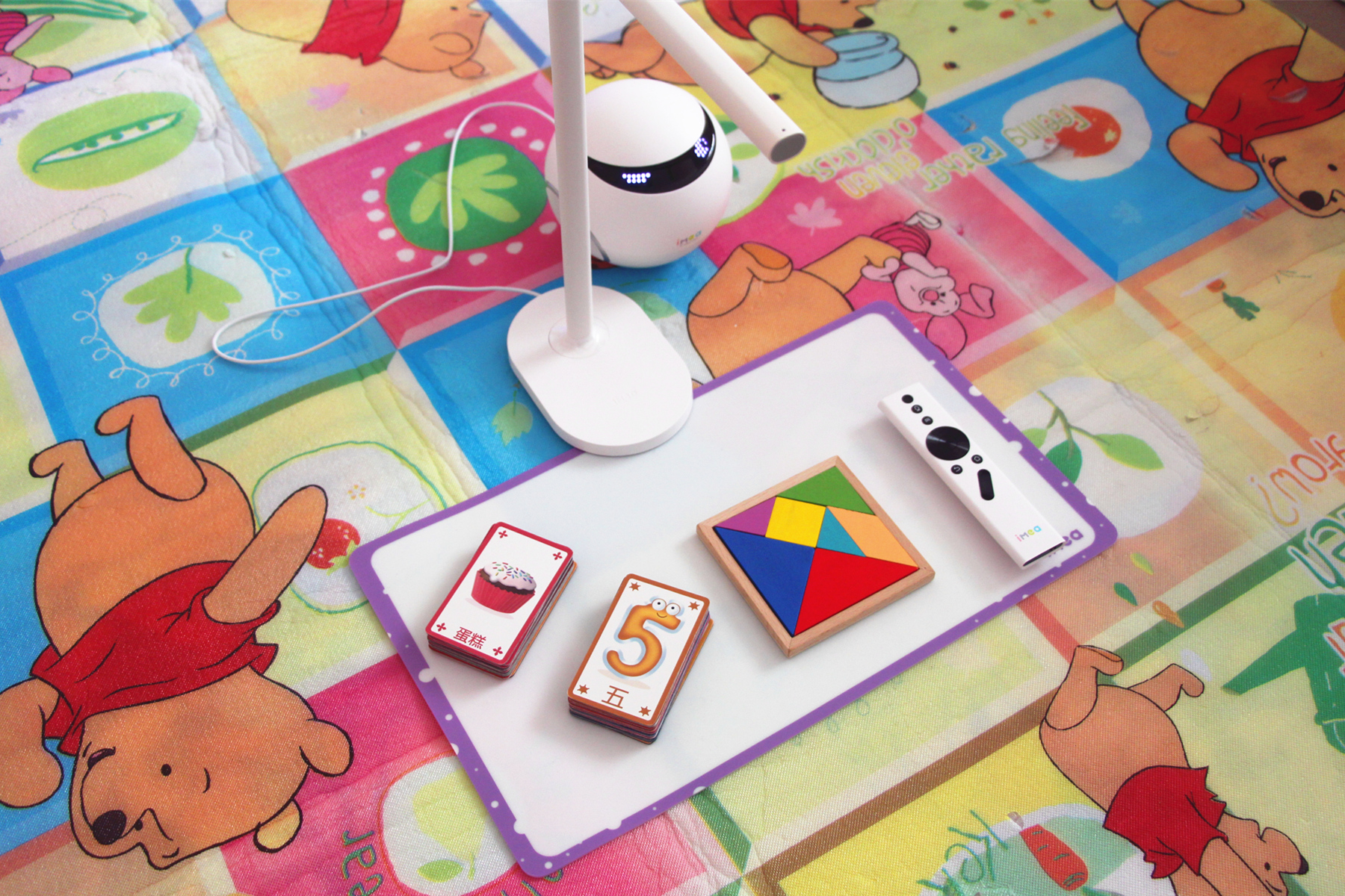 视、听、触全面结合,一个孩子们全新寓教于乐的新平台