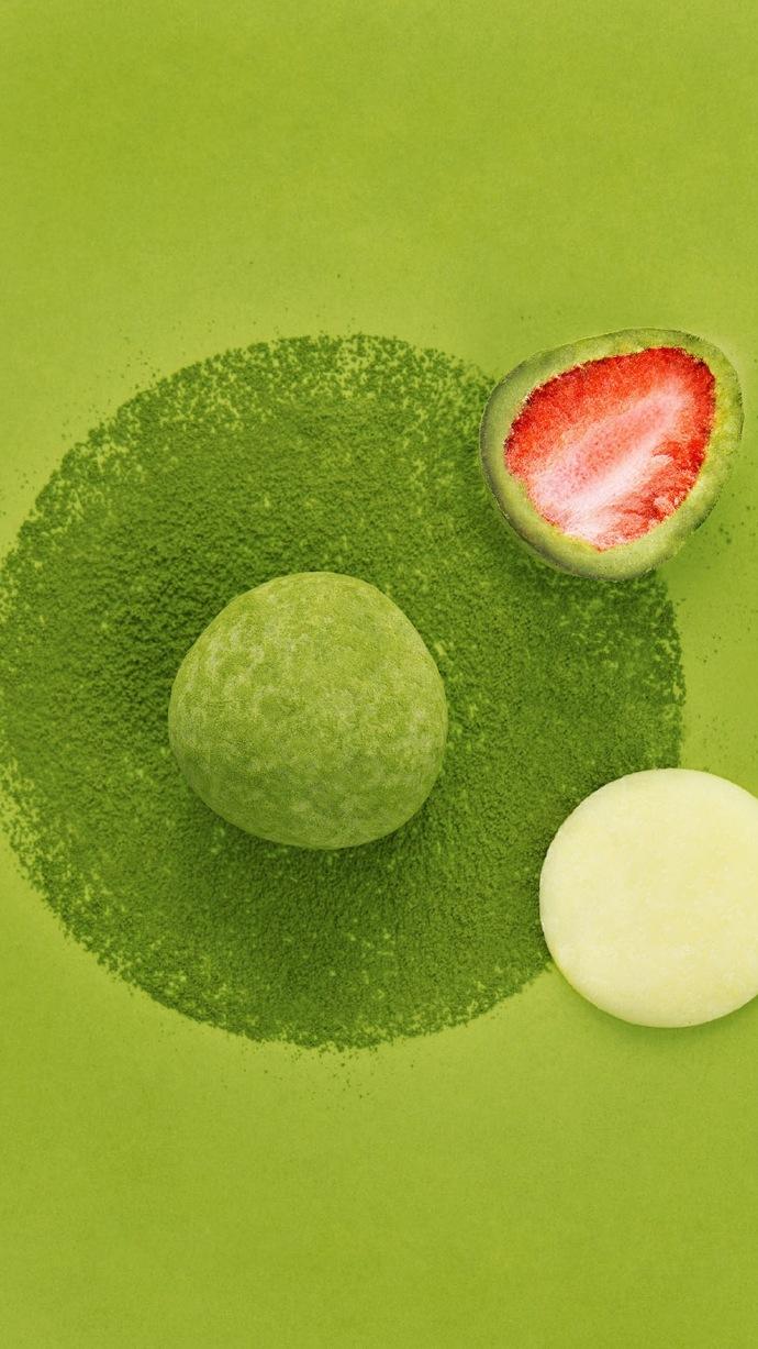 手机壁纸绿色简约干净有文字,绿色食物壁纸