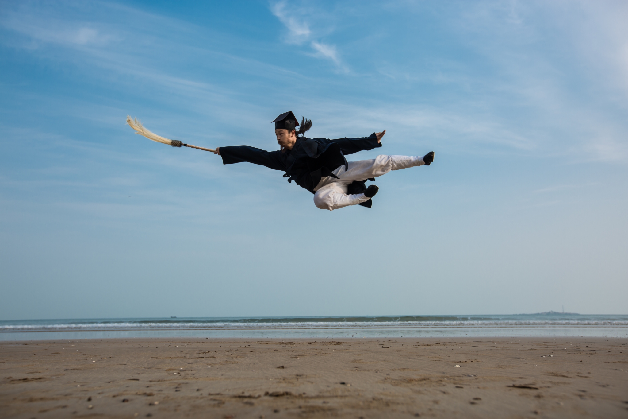 陈师行武术里的中国,陈师行道长的传统武术