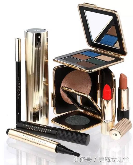 雅诗兰黛勾搭贝嫂，联名推出的限量高定彩妆终于进中国了！