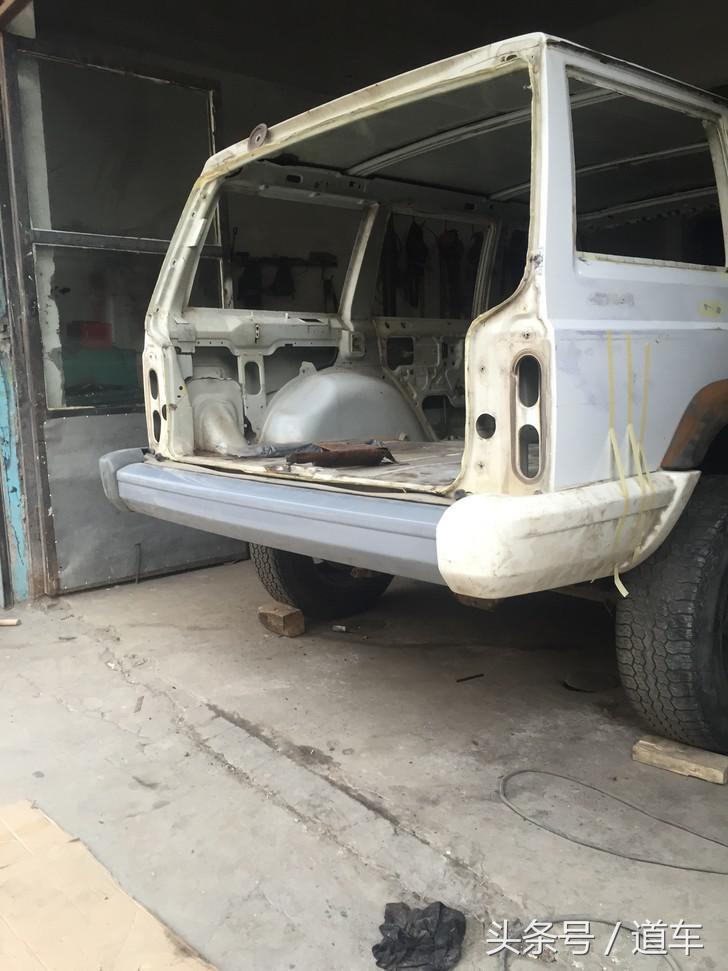 十几年的大切诺基老车整备,老款大切诺基全新车