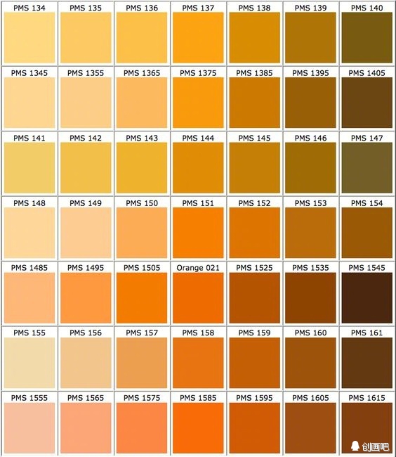 潘通色卡配色电子版,旋转潘通色卡