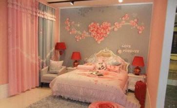 情人节浪漫房间,浪漫温馨小卧室