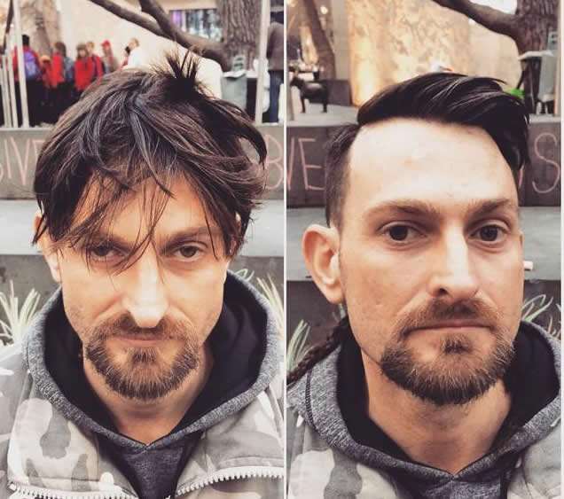 换发型惊呆别人,换了帅气发型惊讶到男朋友