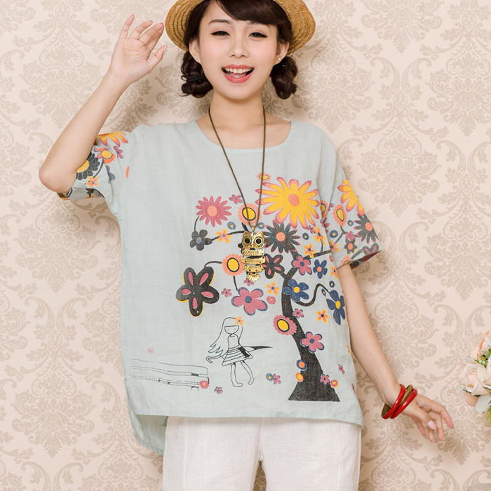 胖女孩子穿的宽松版的t恤,胖女生穿什么宽松t恤好看