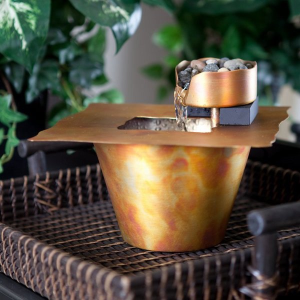 中国风水学：流动的水象征健康和财富，那赶快买个台式喷泉回家吧