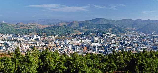 在云南生活有多惬意,师宗县美丽县城