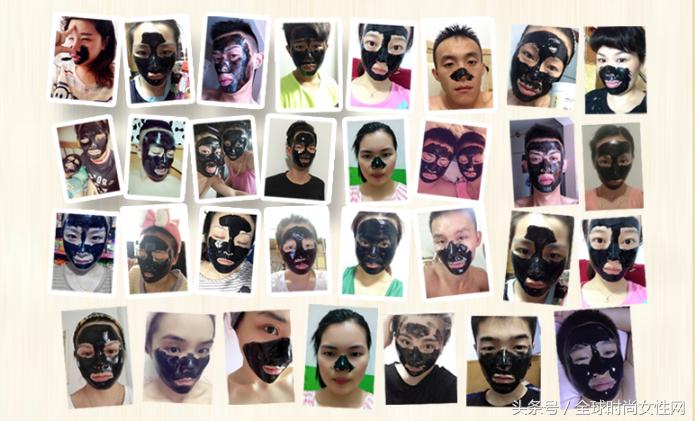 撕拉面膜脸部毛孔深层清洁测评,撕拉去黑头收缩毛孔祛痘印面膜