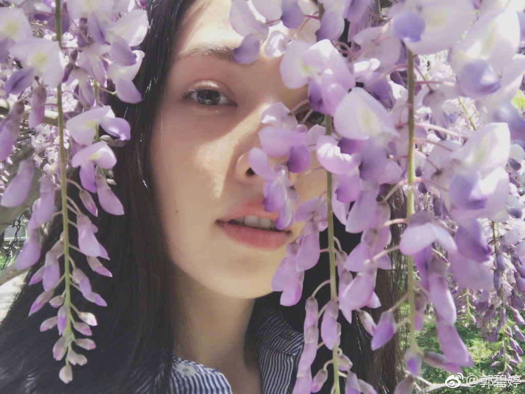 郭碧婷素颜为什么那么好,郭碧婷晒素颜照