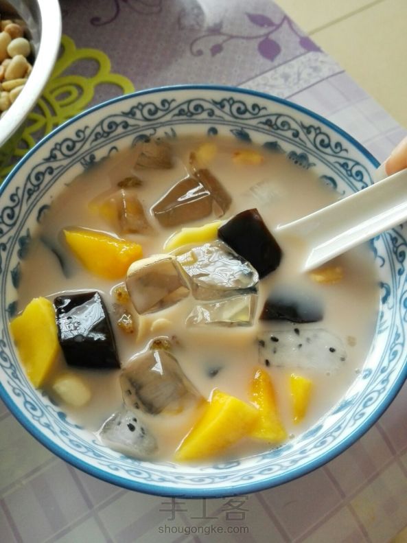 夏天烧仙草做法,自制烧仙草的家常做法最简单