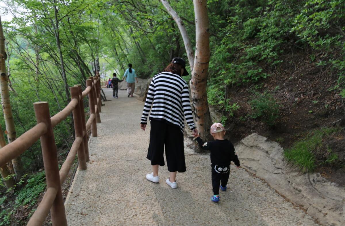 白石山十瀑潭石林峡四日游,白石山风景区自驾游攻略图