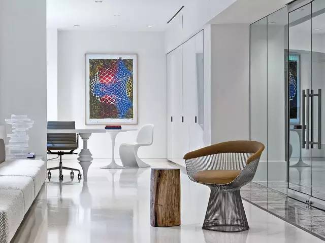 把办公室装修成咖啡店,高级感100平米办公室设计效果