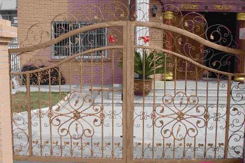 泾阳铁艺门别墅护栏,护栏姐