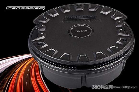 400瓦美式隐形重炮!交叉火力CF-A15备胎低音炮测评