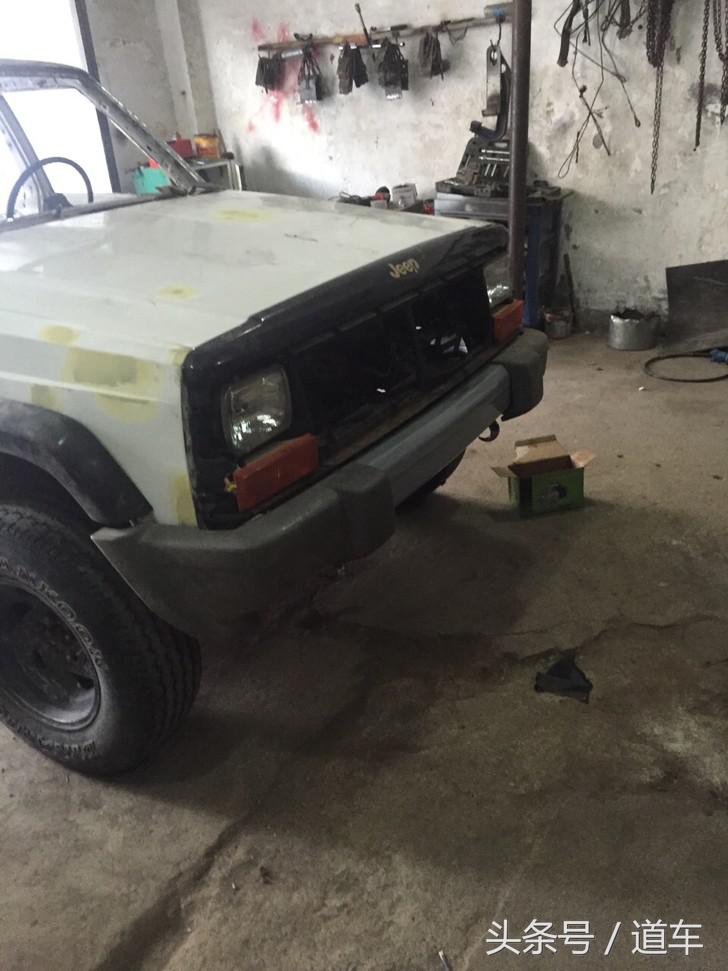 十几年的大切诺基老车整备,老款大切诺基全新车