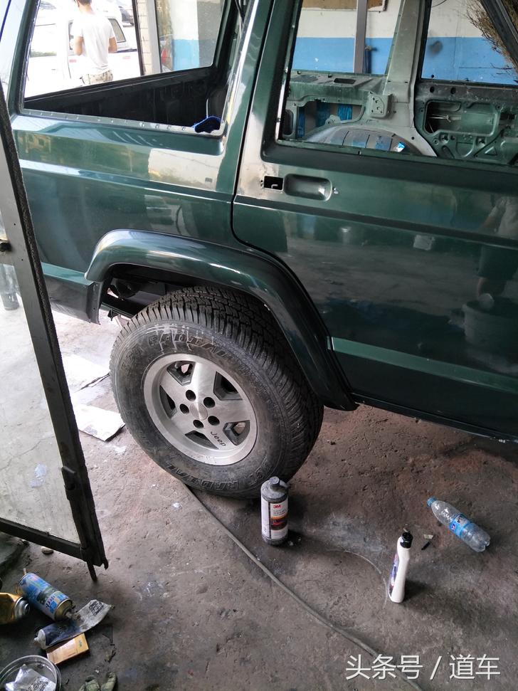 十几年的大切诺基老车整备,老款大切诺基全新车