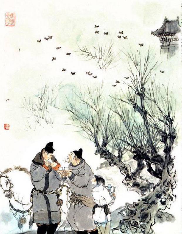 古诗词大会看图猜古诗试题,古诗词大赛题库看图猜诗句