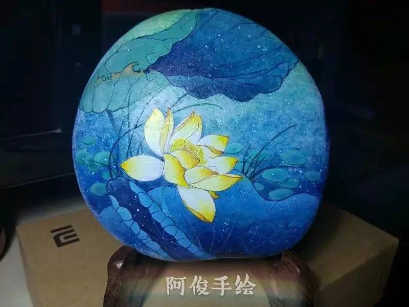 零基础学手绘石头画,手绘之家图片