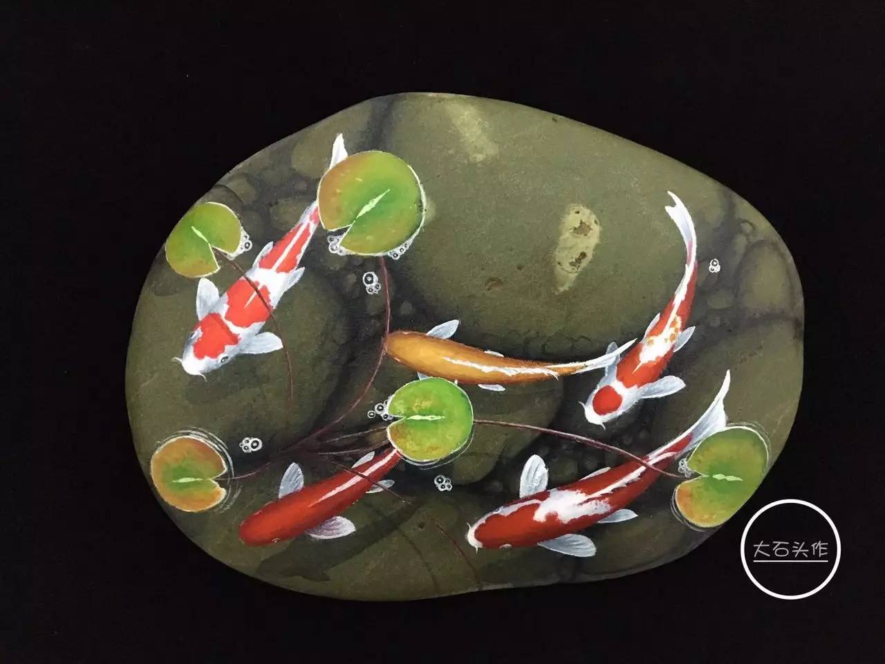 零基础学手绘石头画,手绘之家图片