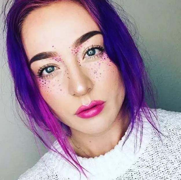 雀斑妆来源于什么,雀斑妆倪妮