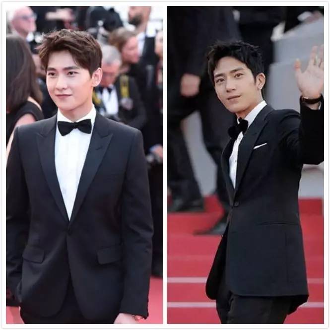 奶奶灰旗袍,李宇春黑色深v领礼服合集