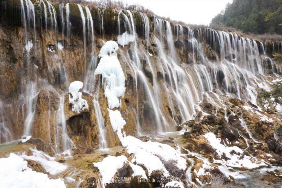 冬天的九寨沟,深秋的九寨沟