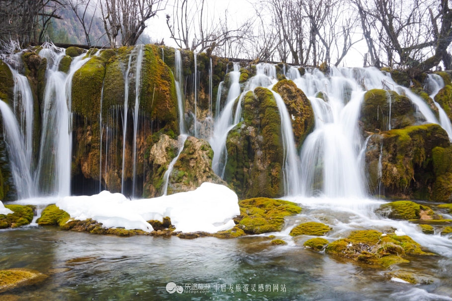 冬天的九寨沟,深秋的九寨沟