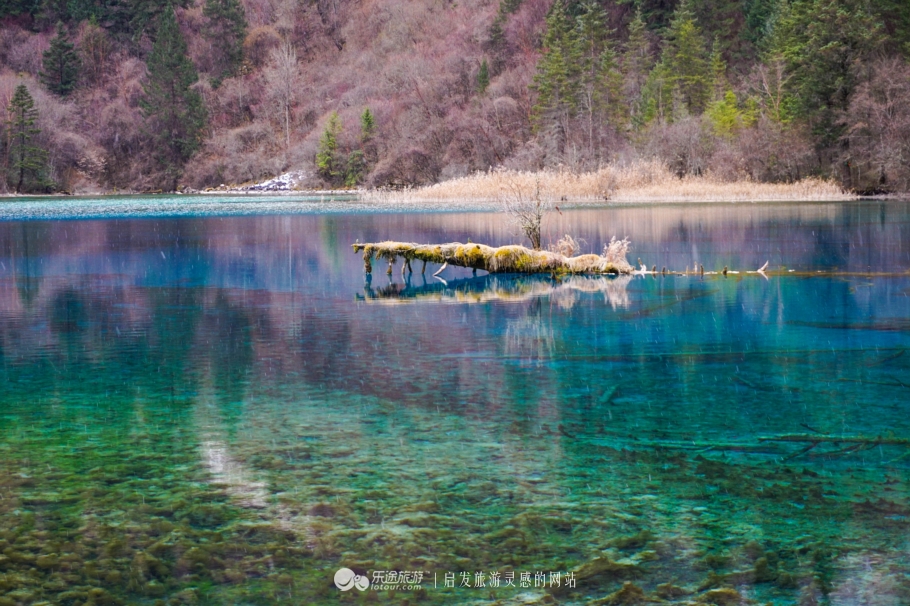 冬天的九寨沟,深秋的九寨沟