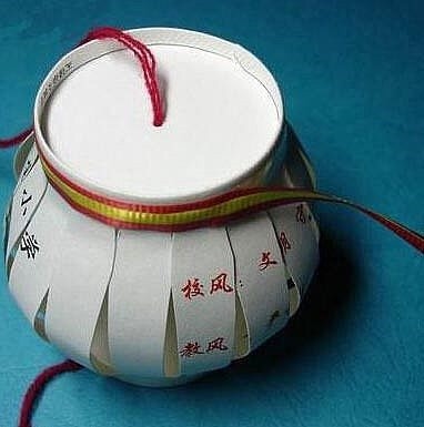 手工纸杯制作花灯幼儿园废物利用,正月十五制作花灯方案