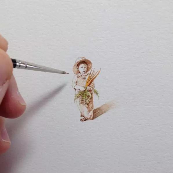 拇指插画,艺术个人插画