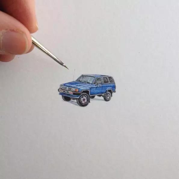 拇指插画,艺术个人插画