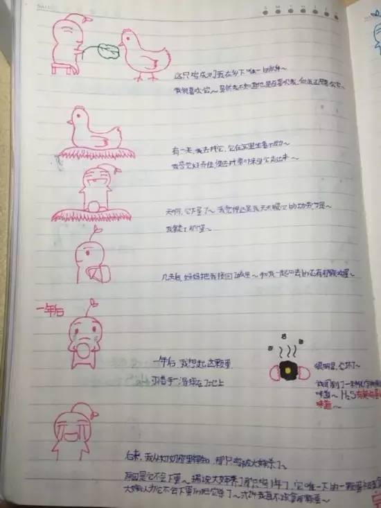 不能更赞！激萌版化学笔记竟然用分子讲故事！