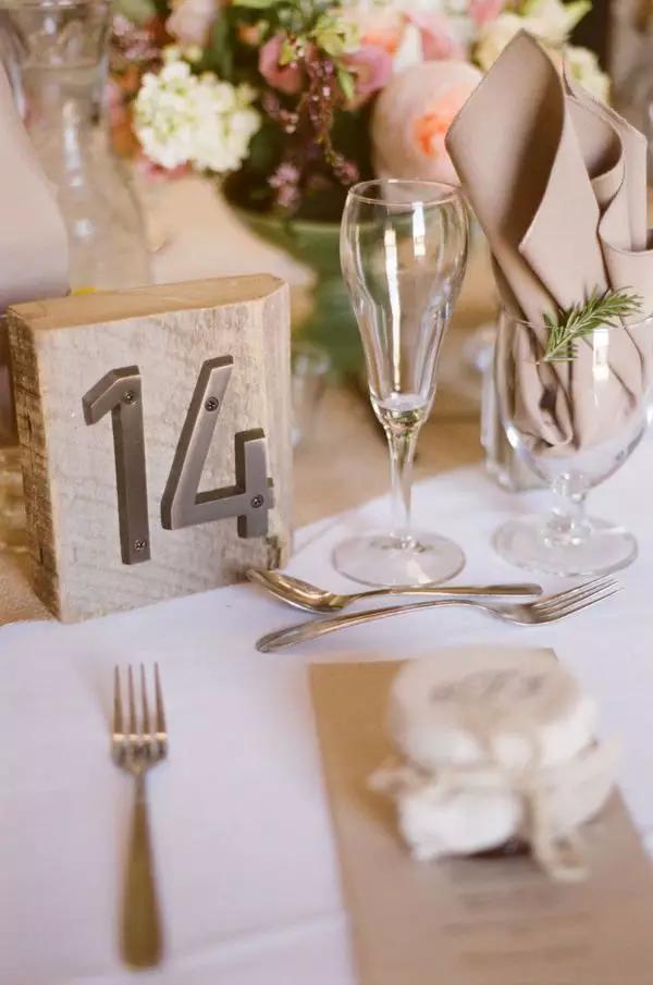 婚礼创意桌牌制作图片,diy手工制作婚礼布置