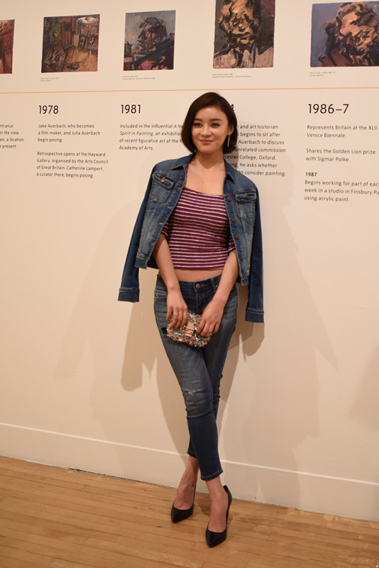 张雨绮喇叭裤穿搭,张雨绮小s