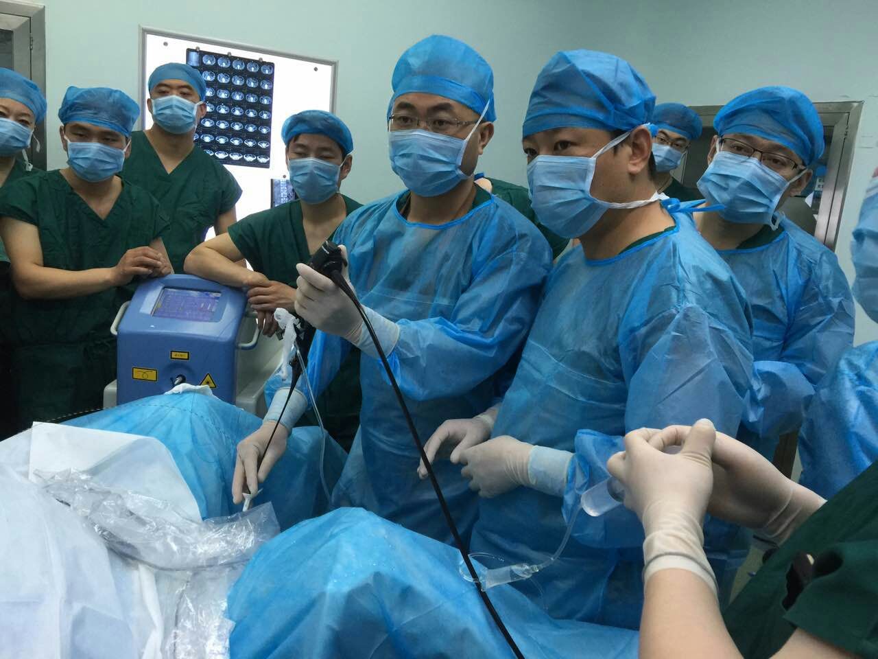 豫南第一届输尿管软镜培训班圆满成功