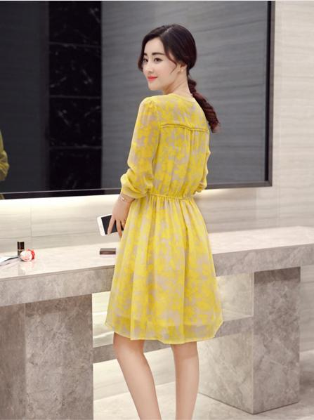 优雅气质高端的连衣裙雪纺,春秋雪纺连衣裙气质高级感轻奢