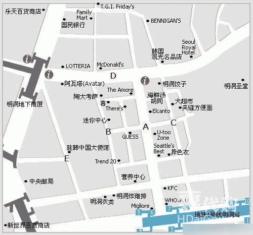 韩国明洞购物攻略衣服,明洞购物