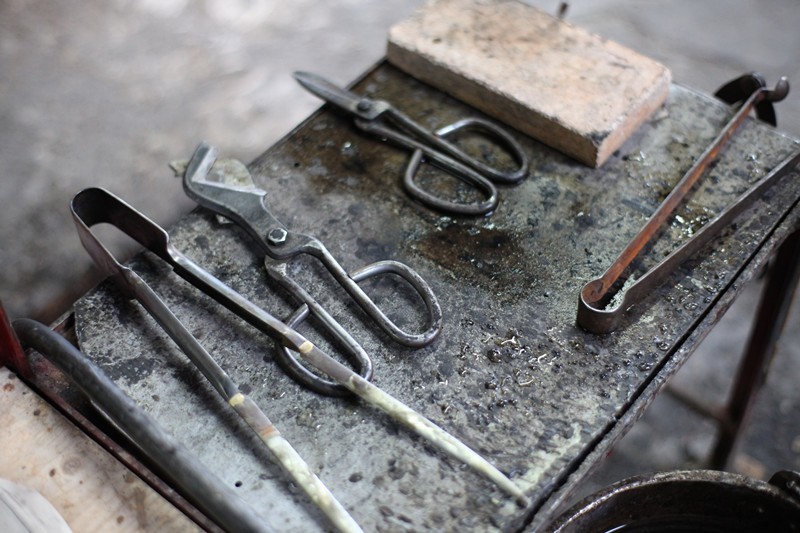 威尼斯手工玻璃杯,日本手工玻璃工艺工坊