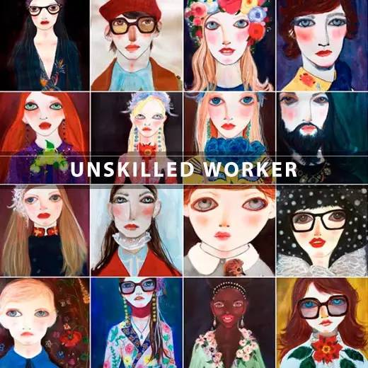 顶尖插画艺术,极美插画艺术