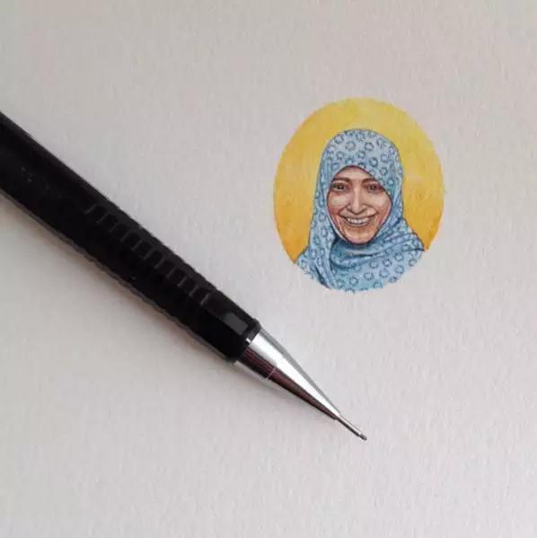 拇指插画,艺术个人插画