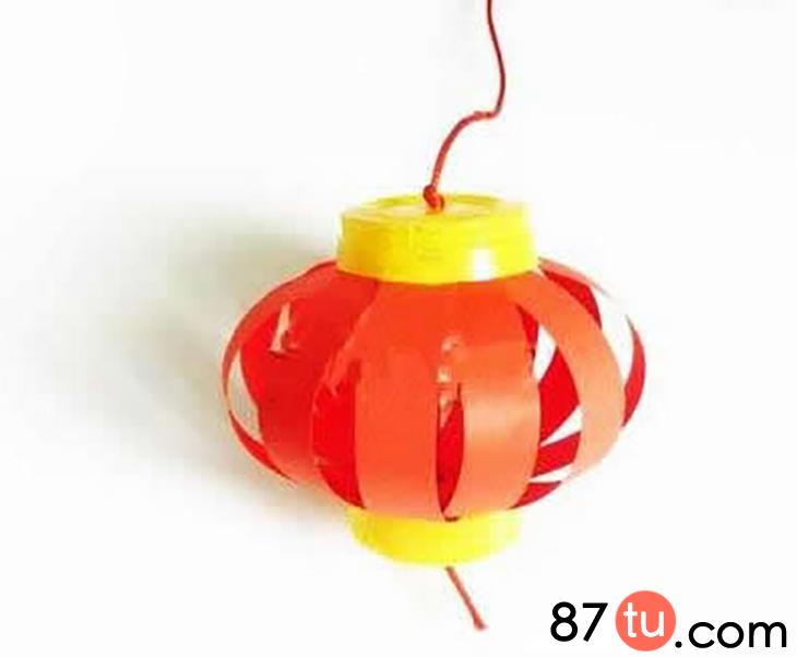 透明一次性杯子做灯笼制作方法,一次性杯子元宵灯笼自制
