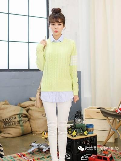 初秋复古文艺毛衣了解一下 (新法式复古慵懒毛衣)