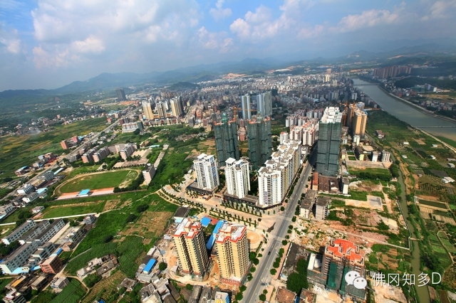 航拍佛冈全景高清视频,佛冈航拍景区