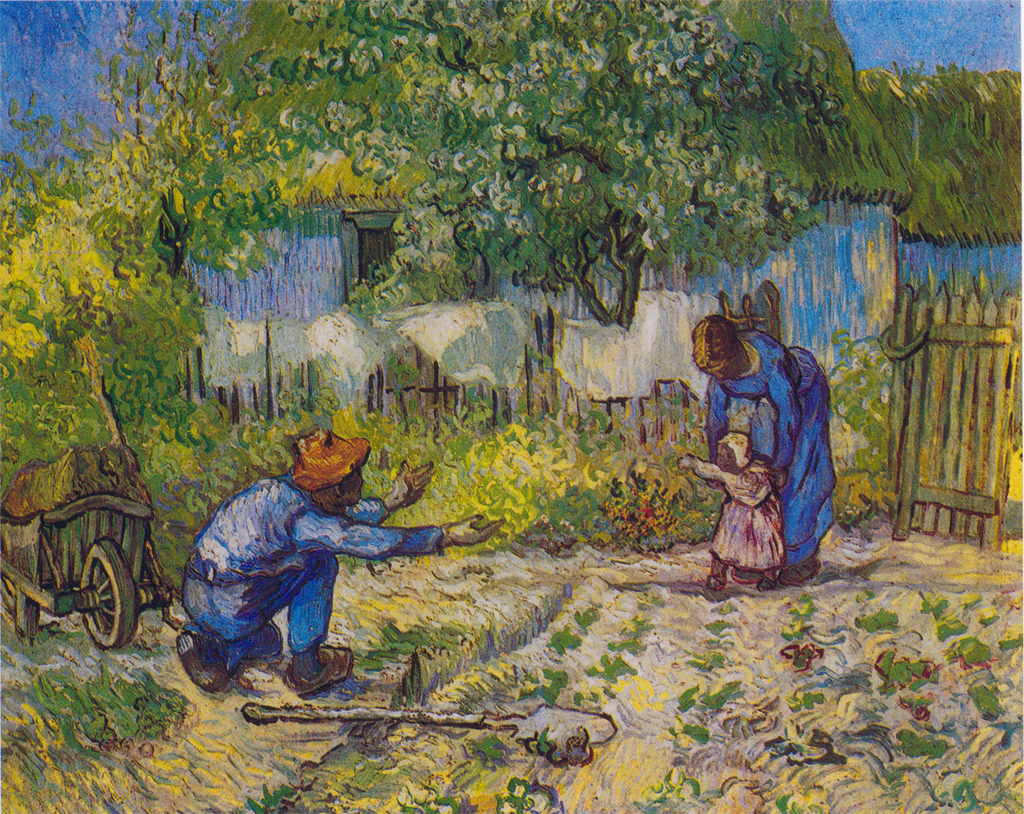 梵高圣玛丽海景,梵高圣玛丽海景画中人