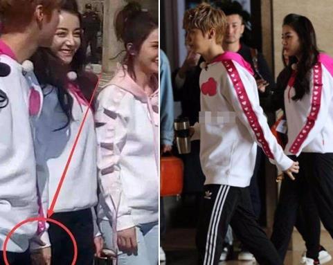 热巴与鹿晗在奔跑吧兄弟上的互动,热巴鹿晗跑男互动